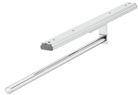 460 mm Handtuchauszug alu chr. 1-tlg. 465mm
