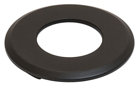 40 x 13,5 mm Einbaugehs. rund/Kst.schwarz/D=40