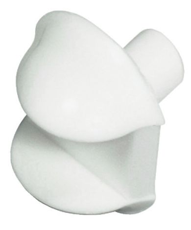 weiß Glasbodenträger Kst.weiss 5/4mm