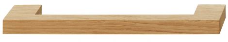 184 x 33 mm Griff Eiche nat. 184x33mm