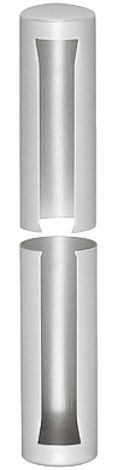 Aluminium Huelse Band-15 Al. neusilb. Nr.4 Simons.