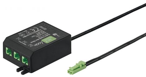 3.5 A 3-fach Vert. Schalt. 24V/3,5A/schw./0,2m
