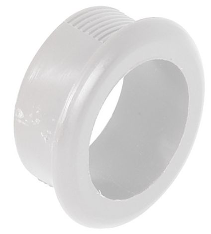 30 mm Grifflochrosette Kst.weiss rund 30mm