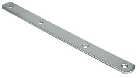 weißaluminium, RAL 9006 Verb.Lasche St.aluf. 230x20mm