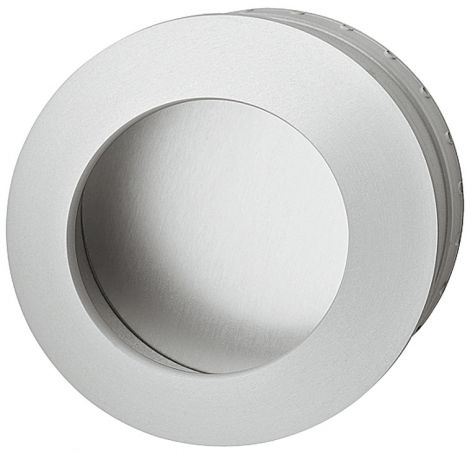 60 mm Muschel Alu silbf. 60mm