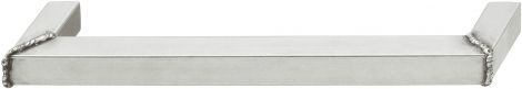 matt, Used Look Griff Edelstahl geschweisst 15/207x39mm