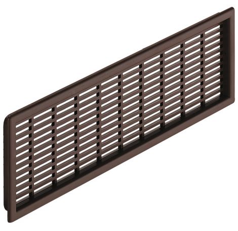 175 x 41 mm Luftgitter Kst.braun 175x41mm
