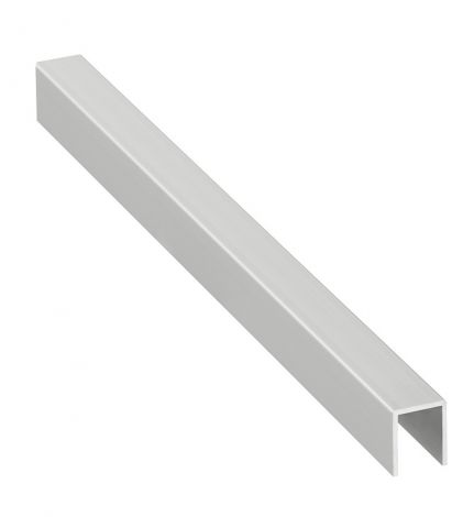 2500 mm U-Profil Alu silb. 2500mm