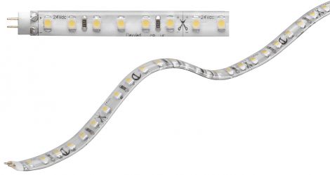 kaltweiß LED1128 24V/4.8W ww 3400K 500mm Silikon