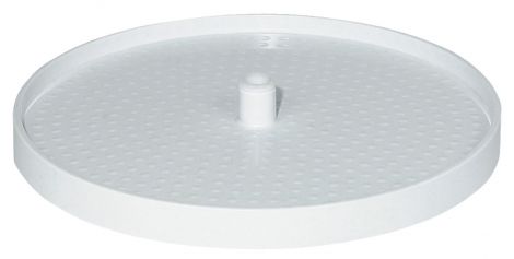 480 mm Vollrundboden Kst.weiss 480mm
