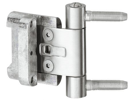 Einbohrband mit eingefrästem Flügelteil, Simonswerk BAKA 2D 20, BAKA 2D 20 FD, für gefälzte Haustüre