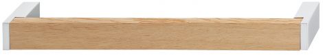 140 x 29 mm Griff Eiche/chr.matt 140x29mm