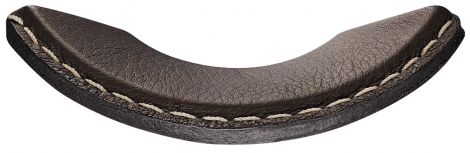 95 x 32 mm Griff Zi/Leder braun 95x32mm