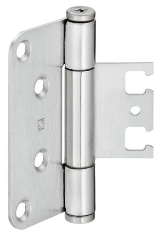 abgerundet / käntig Tuerband Edelstahl V 7888 WF