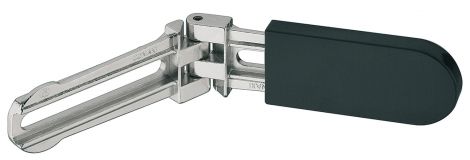 vernickelt Gelenkverbinder Conaxi schwarz