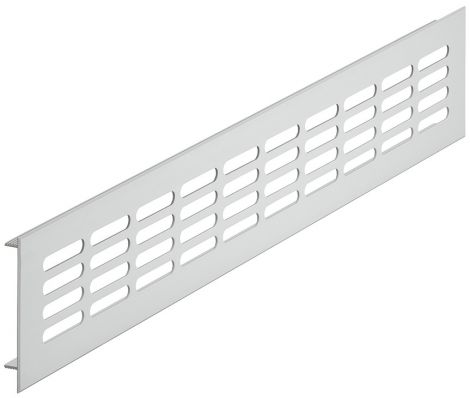 250 x 60 mm Luftblech Alu silber 250x60mm