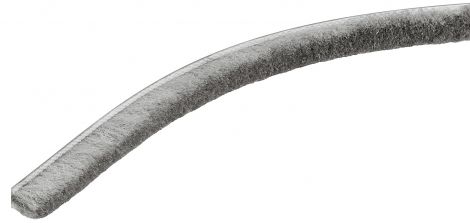 Buerst.Dicht.Kst. grau. 2500x10mm