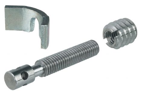 Optimus-Verbinder Stahl blank