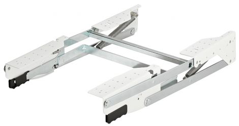 264 mm Schwenkmechanik 8 Kg weiss ab 375mm