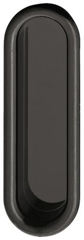 78 x 26 mm Muschel Kst.schwarz 26X78mm