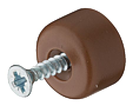 rehbraun, RAL 8007 Bodentraeger Kst.br.rund