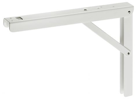 300 mm Klappkonsole St.weiss 150kg/300mm