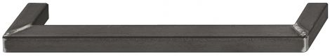 140 x 32 mm Griff Stahl schwarz 140x32 mm