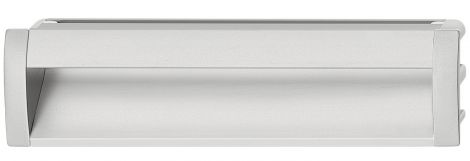 143 x 49 mm Muschelgriff Alu silberfarb. 143x49mm