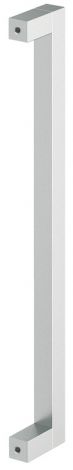 schwarz, eloxiert, matt Griff Alu.schw.matt 460x35mm