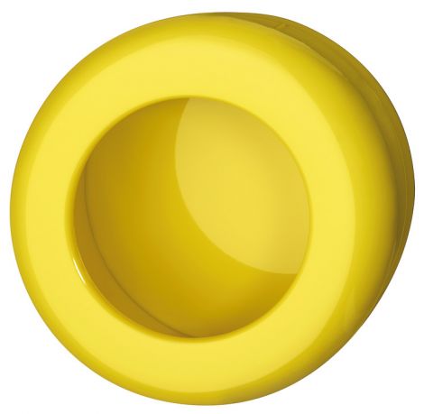 60 mm Muschel Hewi Polyam. gelb 18 Ø 60mm