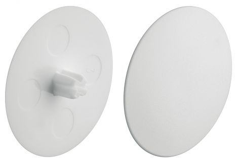 Kunststoff Abdeckka.Maxifix weiss d=39mm