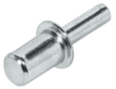 vernickelt Bodenträger St.vernickelt 3/5mm
