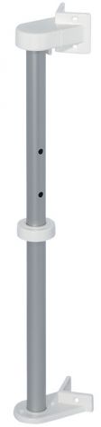 Rohrachse: silberfarben
Lagerteile: weiß, Rohrachse: eloxiert, Rohrachse: silberfarben eloxiert
Lagerteile: weiss Rohrachse alu silb./Kst.weiss 520mm
