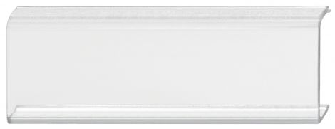 Beschrift.Clip transp. 81x28mm