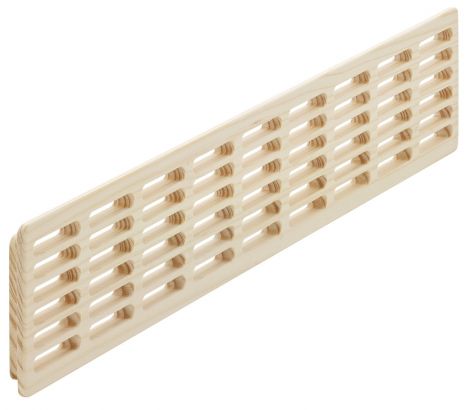 geschliffen, naturbelassen Luftgitter Fichte 550x80mm