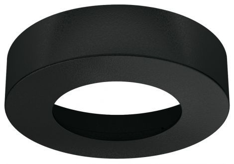 66 x 15,6 mm Unterbaugehs. rund/Kst.schwarz/D=65