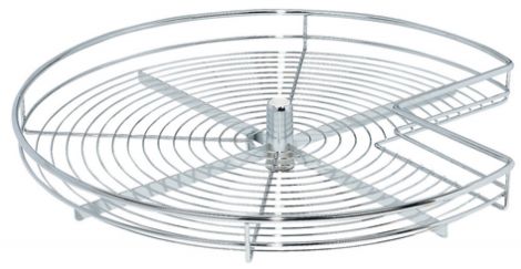 820 mm 3/4-Kreis-Drehkorb chr. 820mm