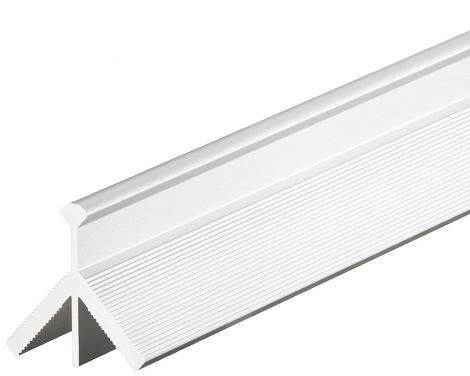 ≥19 mm Eckverb.profil Alu.silberf.rund 2,5m