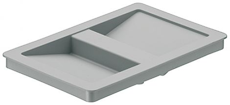 hellgrau Deckel grau fuer Eimer 8/10l
