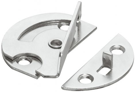 verzinkt Drehriegel f. zargentisch St.verz. 48mm