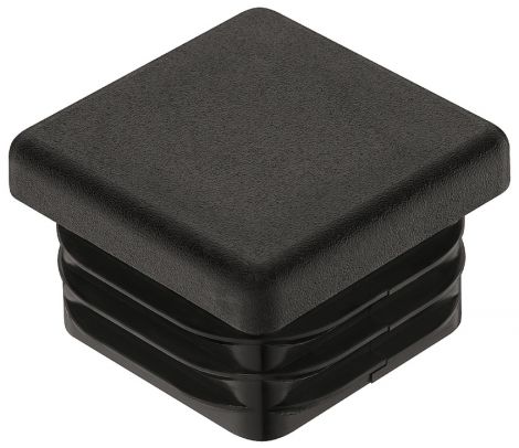 schwarz Abdeckkappe schwarz 30x30mm