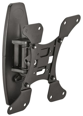 schwarz, pulverbeschichtet TV-Wandh.schw.neigbar 10-32"