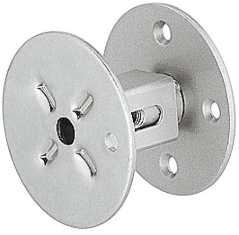 silberfarben, einbrennlackiert Handlaufstuetze St.silb. 60mm