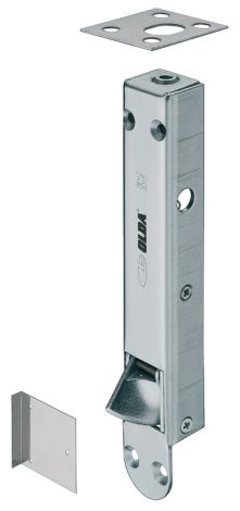 10 mm Autom.Standfluegelverriegelung St.verz.