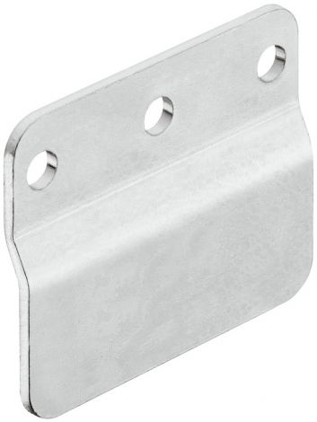 19 mm Sicherungsplatte St. Verz. 50x40mm