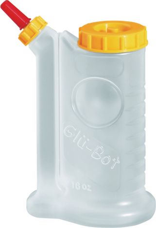 Leimflasche, tropffrei