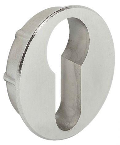 Metall Zyl.-Rosette für PZ rund vern. 40mm
