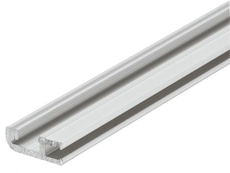 Rebated and flush doors, retrofitted seal for existing doors, protection against cold and draughts Halteprofil Alu.silberf. 5,25m