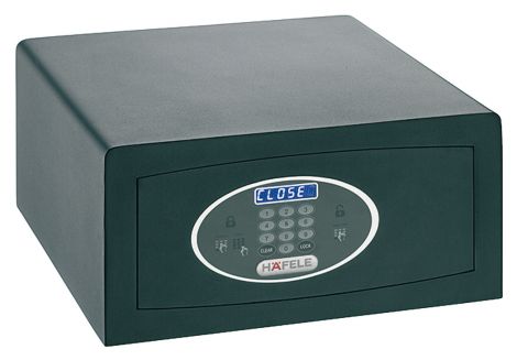 schwarz Hotelsafe schwarz 200x405x410mm