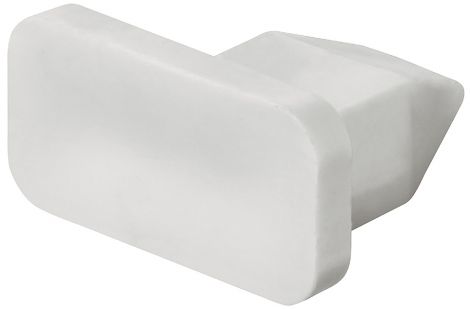 Sicherungsclip.Pharma-Org Kst.weiss